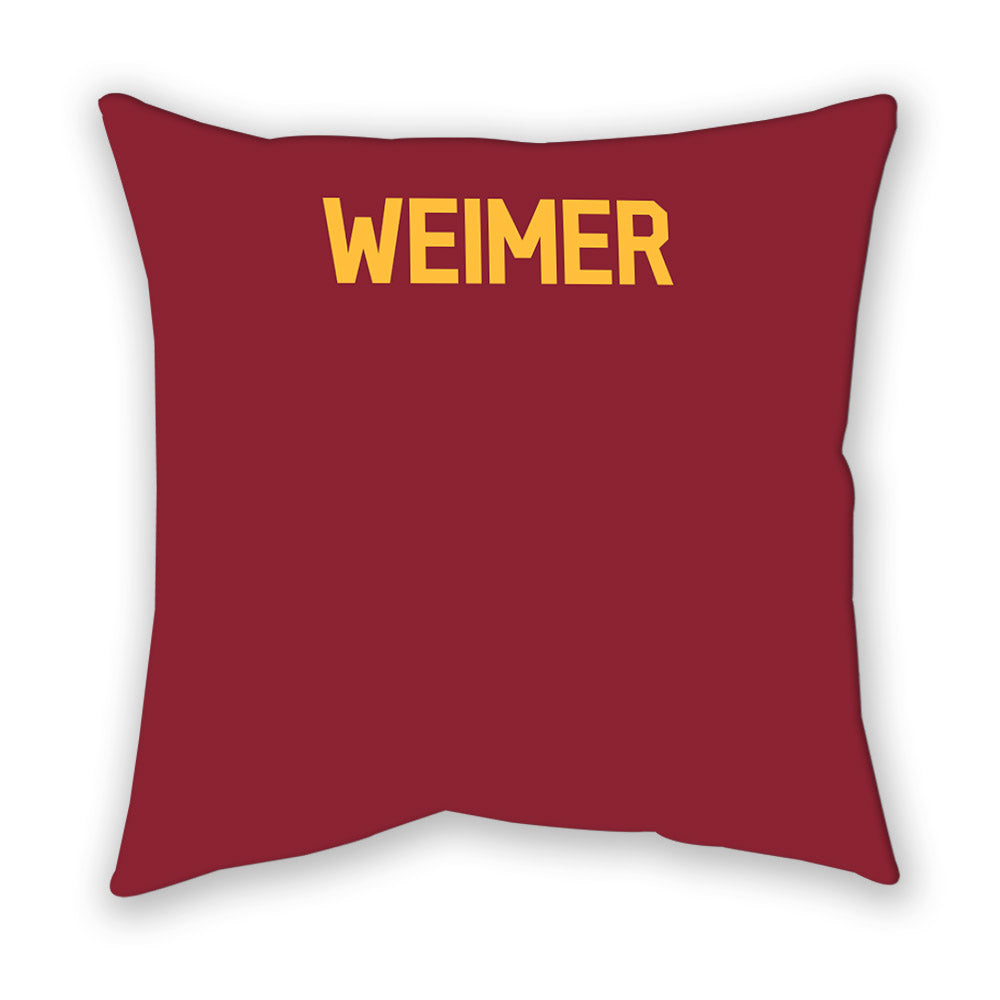 Minnesota - NCAA Women's Cross Country : Ali Weimer - Pillow-1
