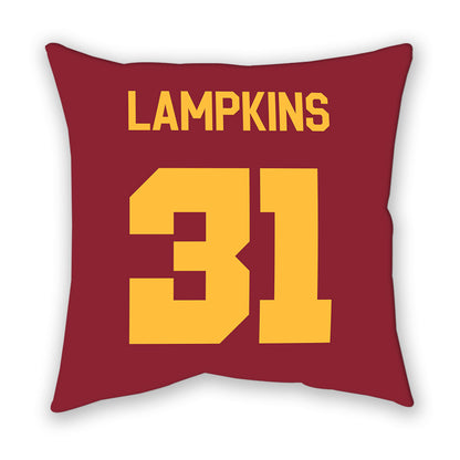 Minnesota - NCAA Football : Jordan Lampkins - Pillow-1