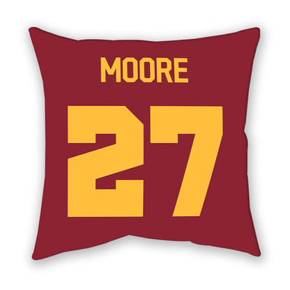 Minnesota - NCAA Men's Ice Hockey : Javon Moore - Pillow-1