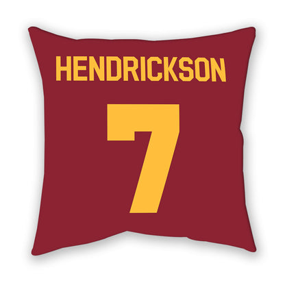 Minnesota - NCAA Men's Ice Hockey : Beckett Hendrickson - Pillow-1
