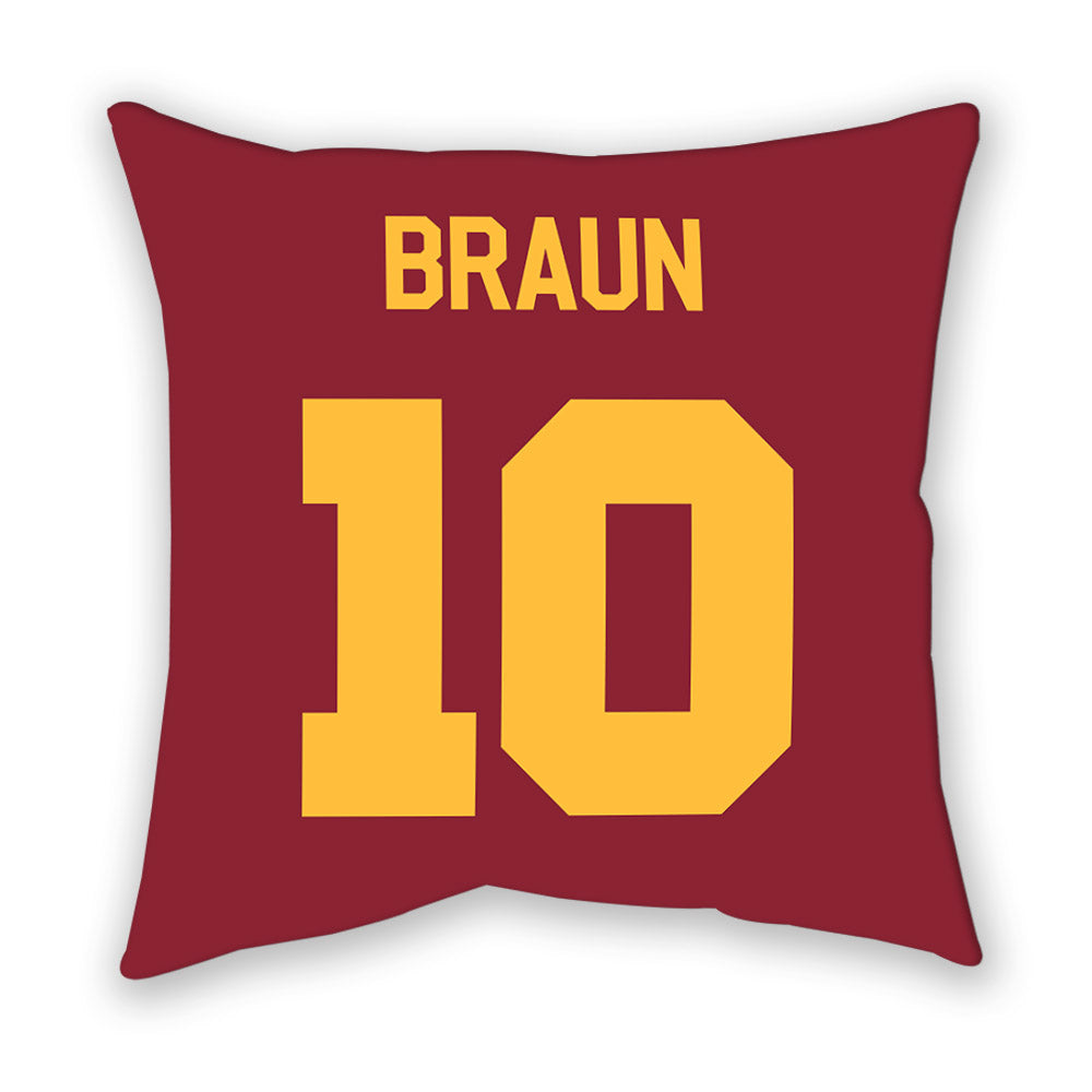Minnesota - NCAA Women's Basketball : Mara Braun - Pillow-1