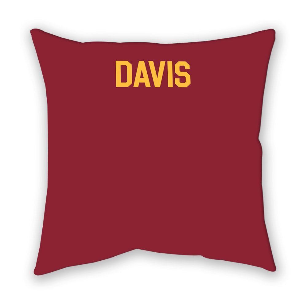 Minnesota - NCAA Women's Track & Field : Kyaliah Davis - Pillow-1