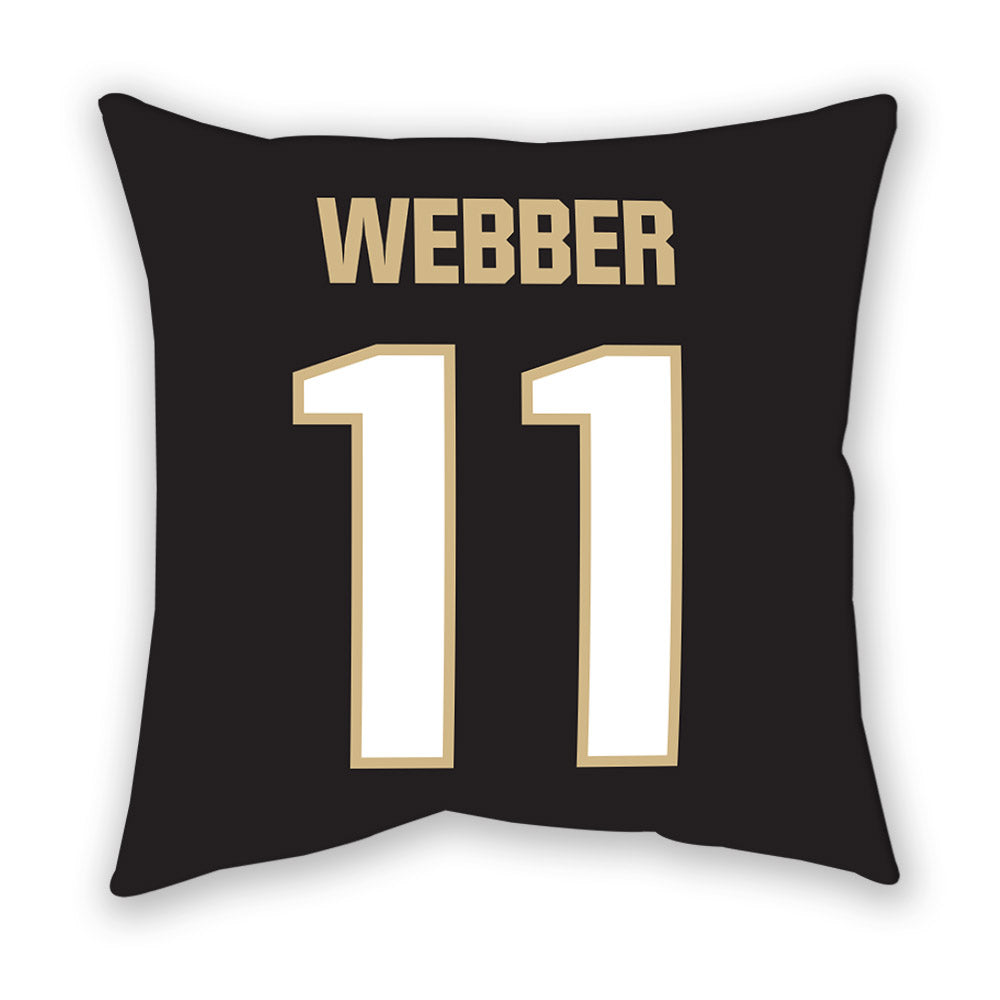 Purdue - NCAA Men's Basketball : Jacob Webber - Pillow-1