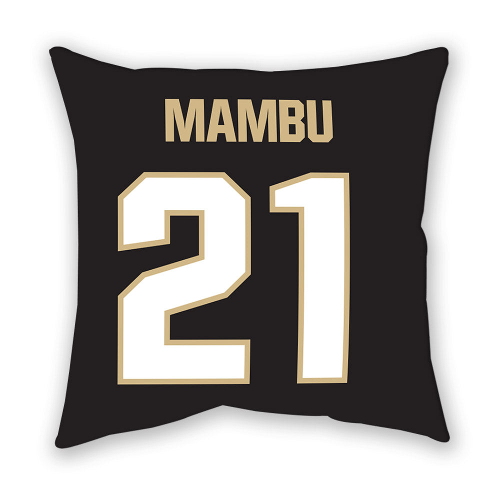 Purdue - NCAA Women's Volleyball : Lameen Mambu - Pillow-1