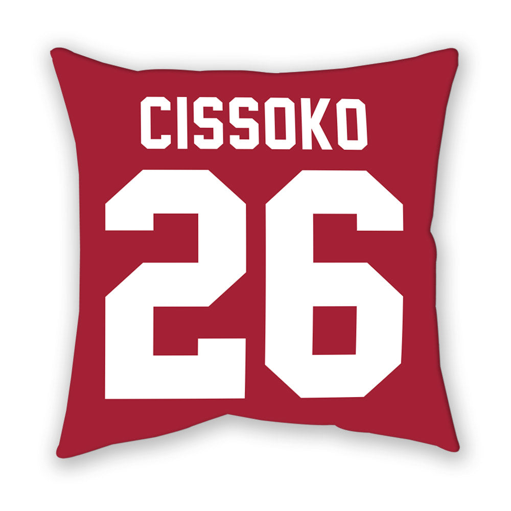 Oklahoma - NCAA Women's Basketball : Daffa Cissoko - Pillow-1
