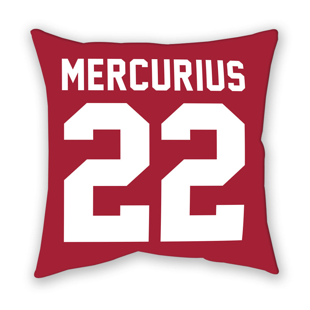 Oklahoma - NCAA Baseball : Leighton Mercurius - Pillow-1