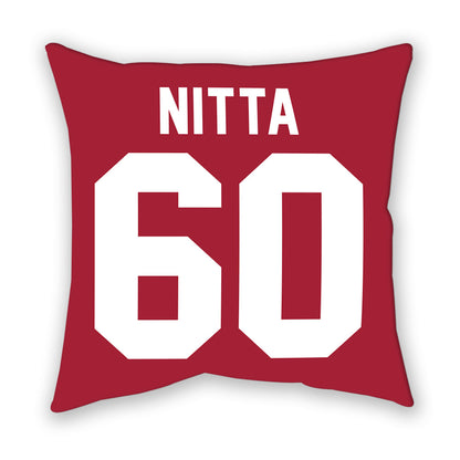 Oklahoma - NCAA Football : Caleb Nitta - Pillow-1