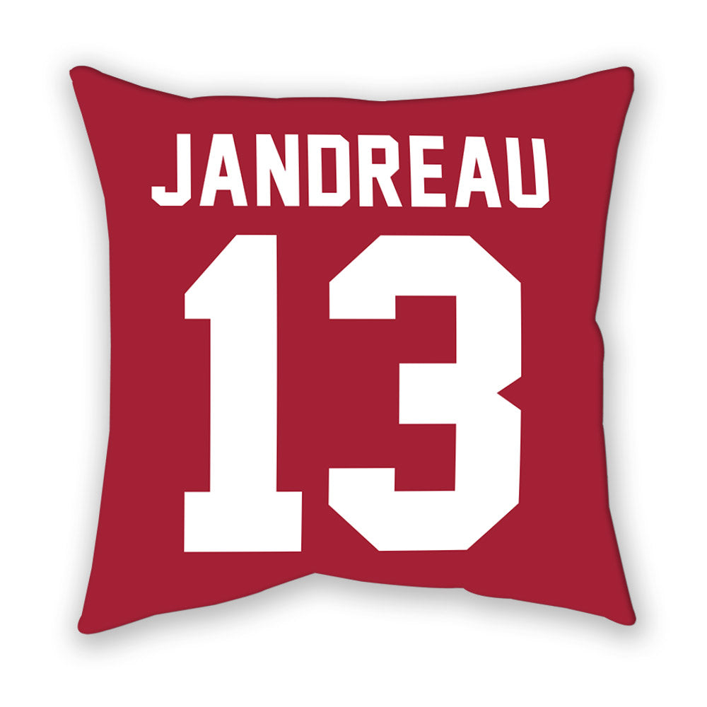 Oklahoma - NCAA Football : Niko Jandreau - Pillow-1