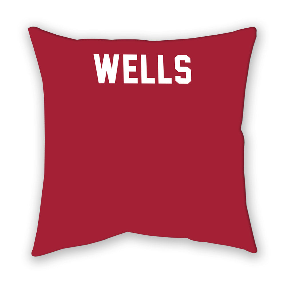 Oklahoma - NCAA Women's Gymnastics : Keira Wells - Pillow-1