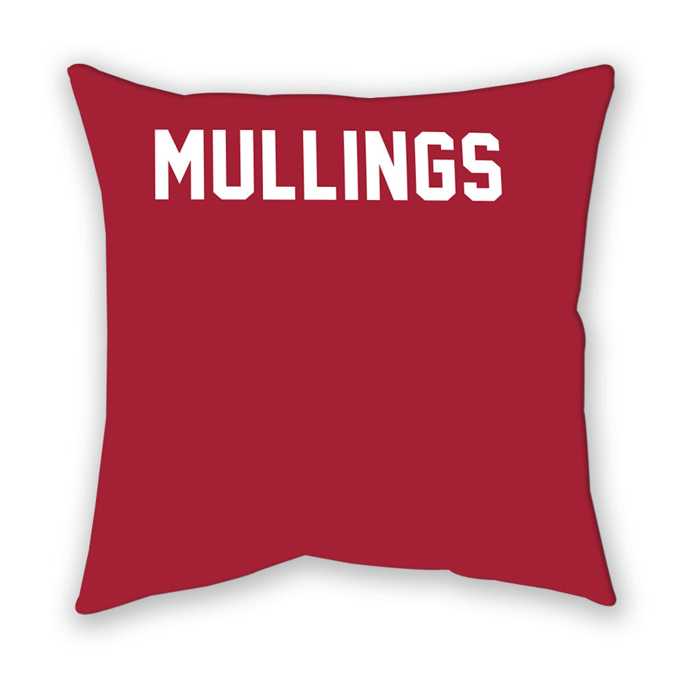 Oklahoma - NCAA Women's Track & Field : Maggie Mullings - Pillow-1