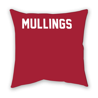 Oklahoma - NCAA Women's Track & Field : Maggie Mullings - Pillow-1