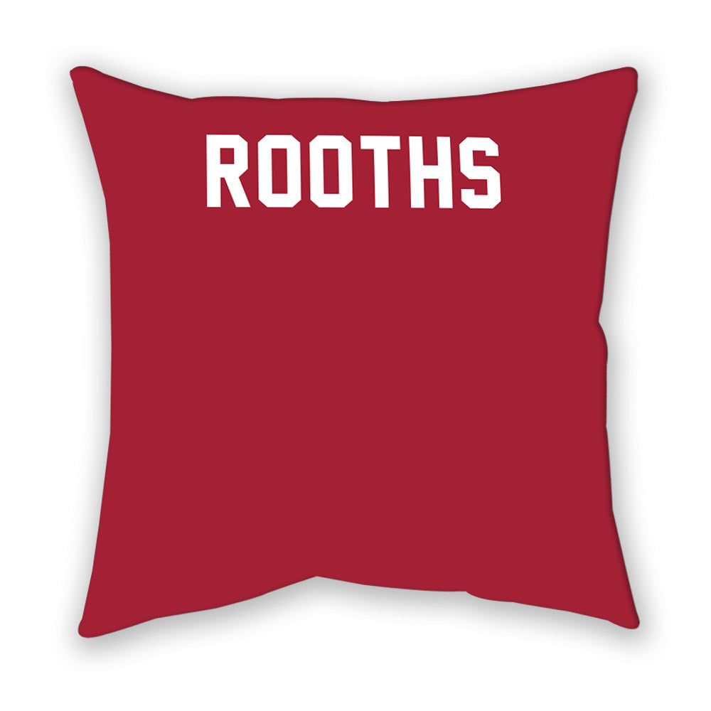 Oklahoma - NCAA Men's Basketball : Khani Rooths - Pillow-1