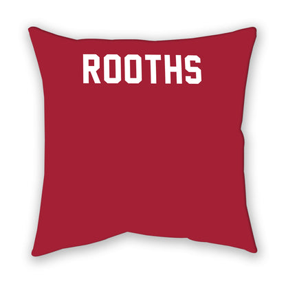 Oklahoma - NCAA Men's Basketball : Khani Rooths - Pillow-1