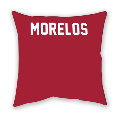 Oklahoma - NCAA Men's Gymnastics : Max Morelos - Pillow-1