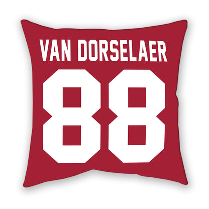 Oklahoma - NCAA Football : Jack Van Dorselaer - Pillow-1