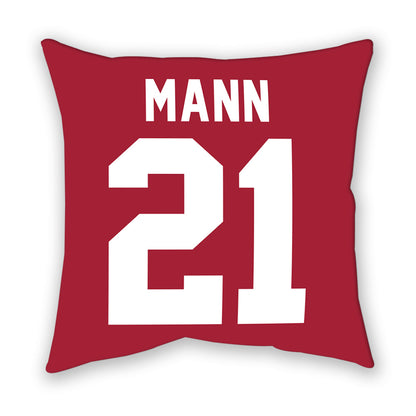 Oklahoma - NCAA Women's Volleyball : DaMya Mann - Pillow-1