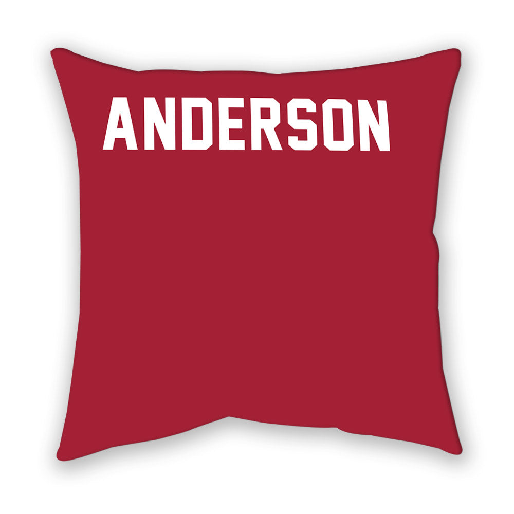 Oklahoma - NCAA Men's Track & Field : Christian Anderson - Pillow-1