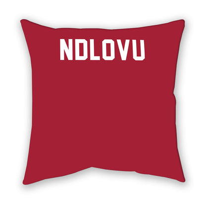 Oklahoma - NCAA Men's Track & Field : Awakhiwe Ndlovu - Pillow-1