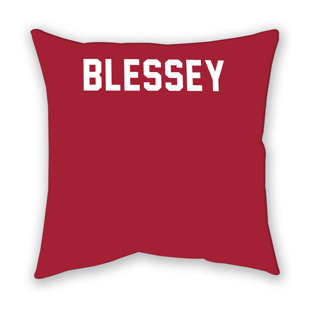 Oklahoma - NCAA Women's Gymnastics : Lizzy Blessey - Pillow-1