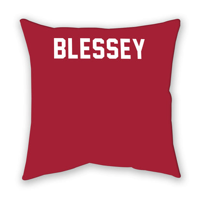 Oklahoma - NCAA Women's Gymnastics : Lizzy Blessey - Pillow-1