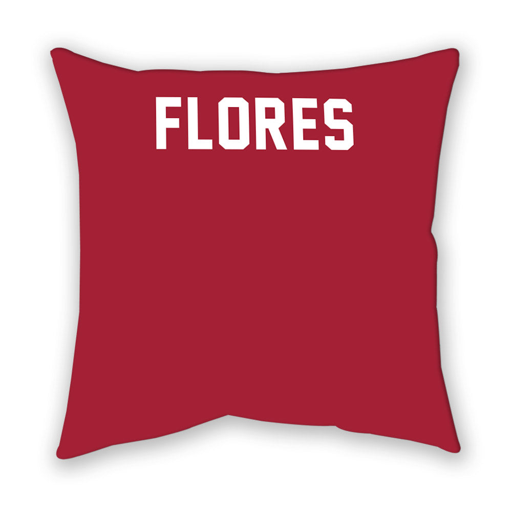 Oklahoma - NCAA Men's Gymnastics : Tyler Flores - Pillow-1