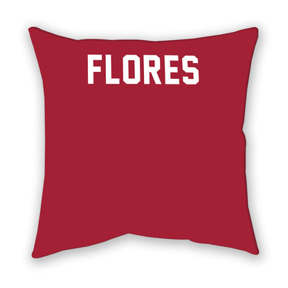 Oklahoma - NCAA Men's Gymnastics : Tyler Flores - Pillow-1
