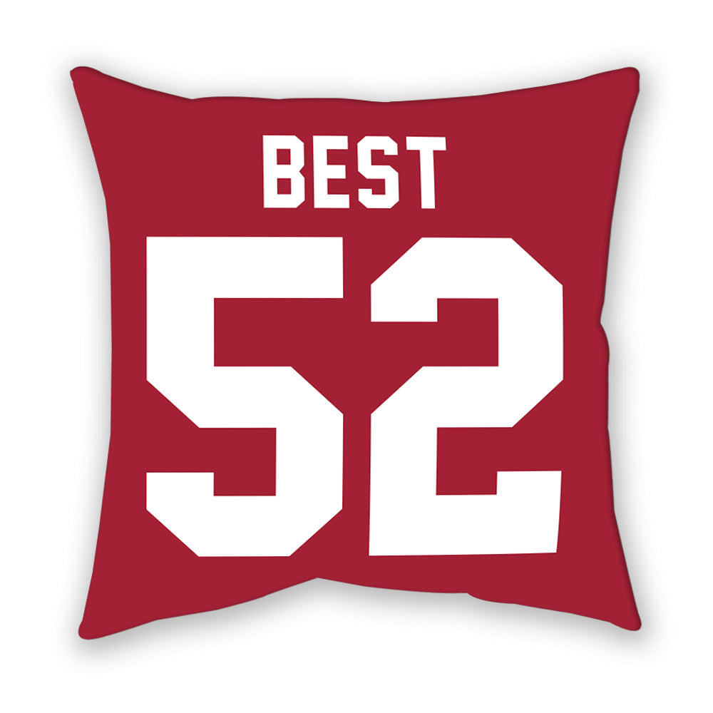 Oklahoma - NCAA Football : Noah Best - Pillow-1