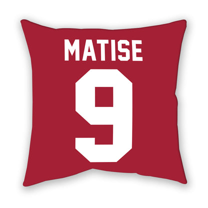 Oklahoma - NCAA Women's Soccer : Keller Matise - Pillow-1