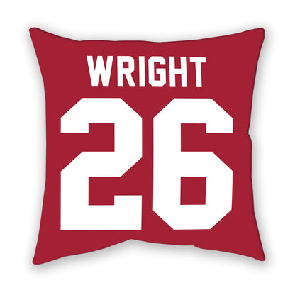 Oklahoma - NCAA Women's Soccer : Olivia Wright - Pillow-1