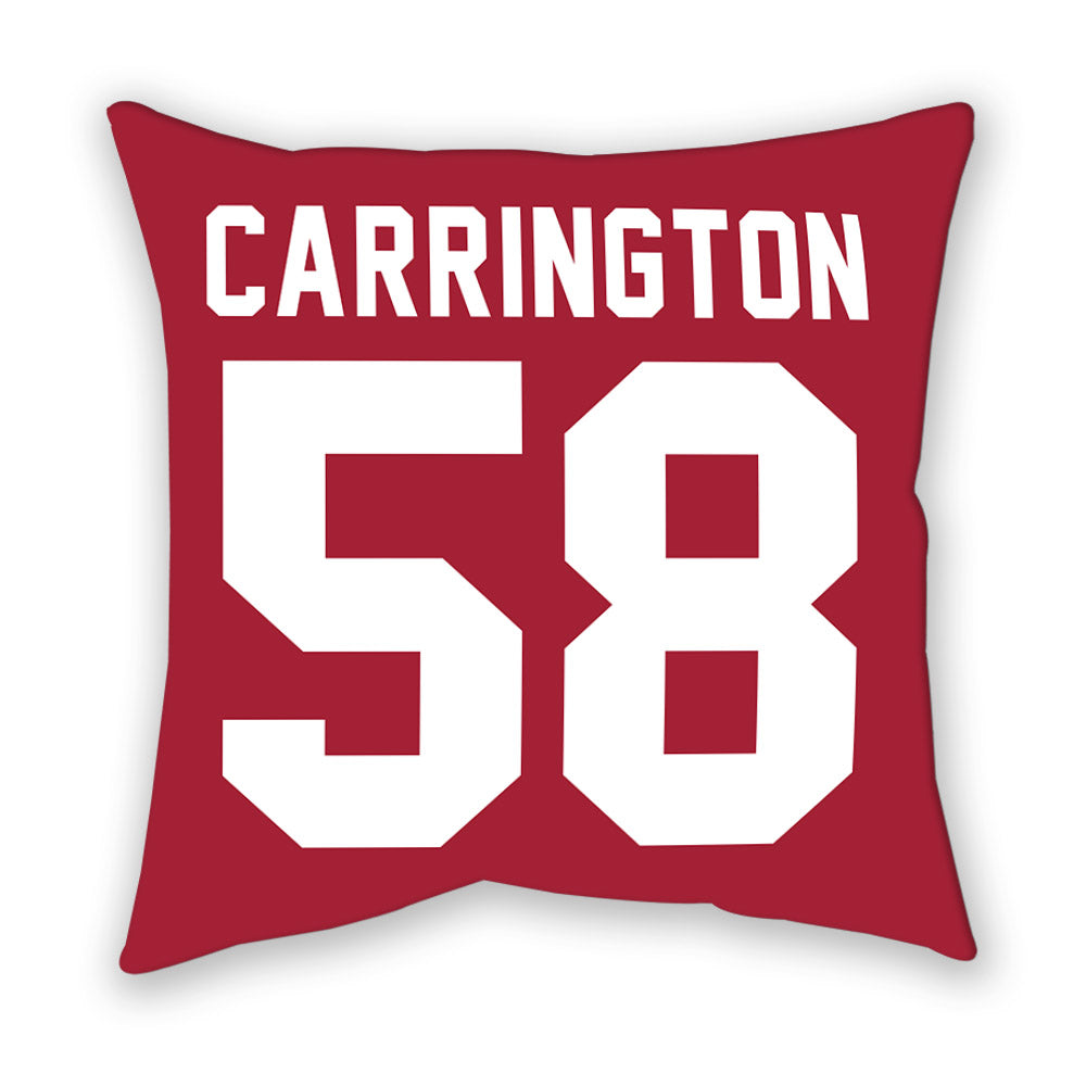 Oklahoma - NCAA Football : James Carrington - Pillow-1