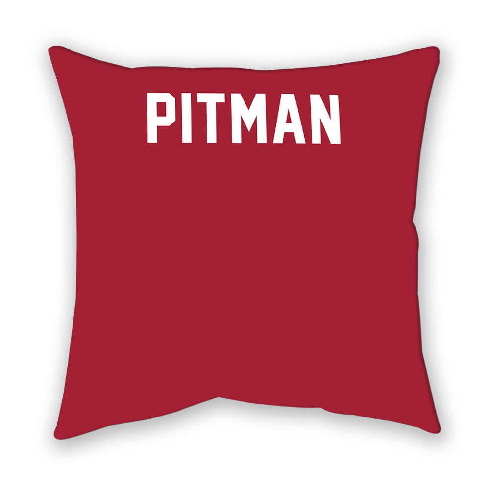 Oklahoma - NCAA Women's Rowing : Mattie Pitman - Pillow-1