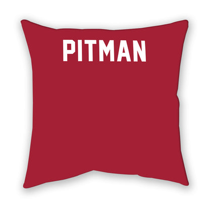 Oklahoma - NCAA Women's Rowing : Mattie Pitman - Pillow-1