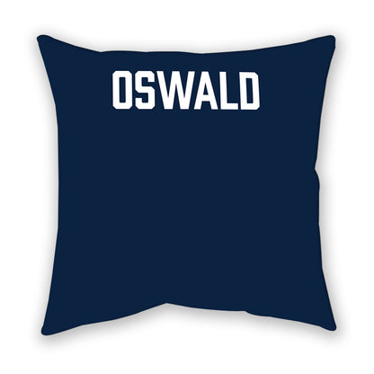 Notre Dame - NCAA Men's Swimming & Diving : Zack Oswald - Pillow-1