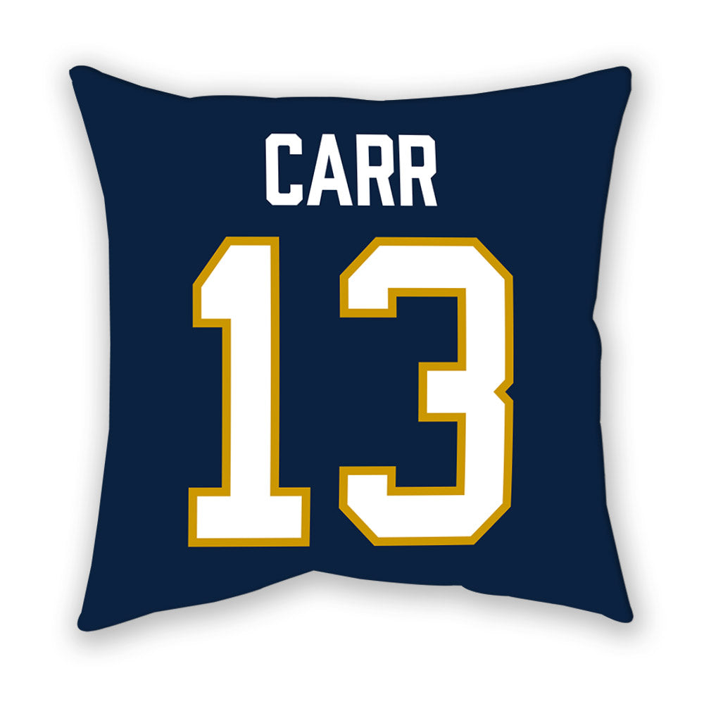 Notre Dame - NCAA Women's Lacrosse : Julia Carr - Pillow-1