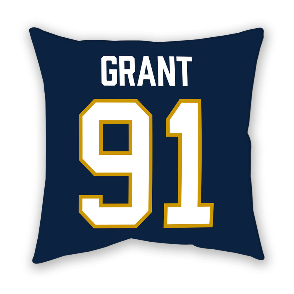 Notre Dame - NCAA Men's Lacrosse : Griffin Grant - Pillow-1