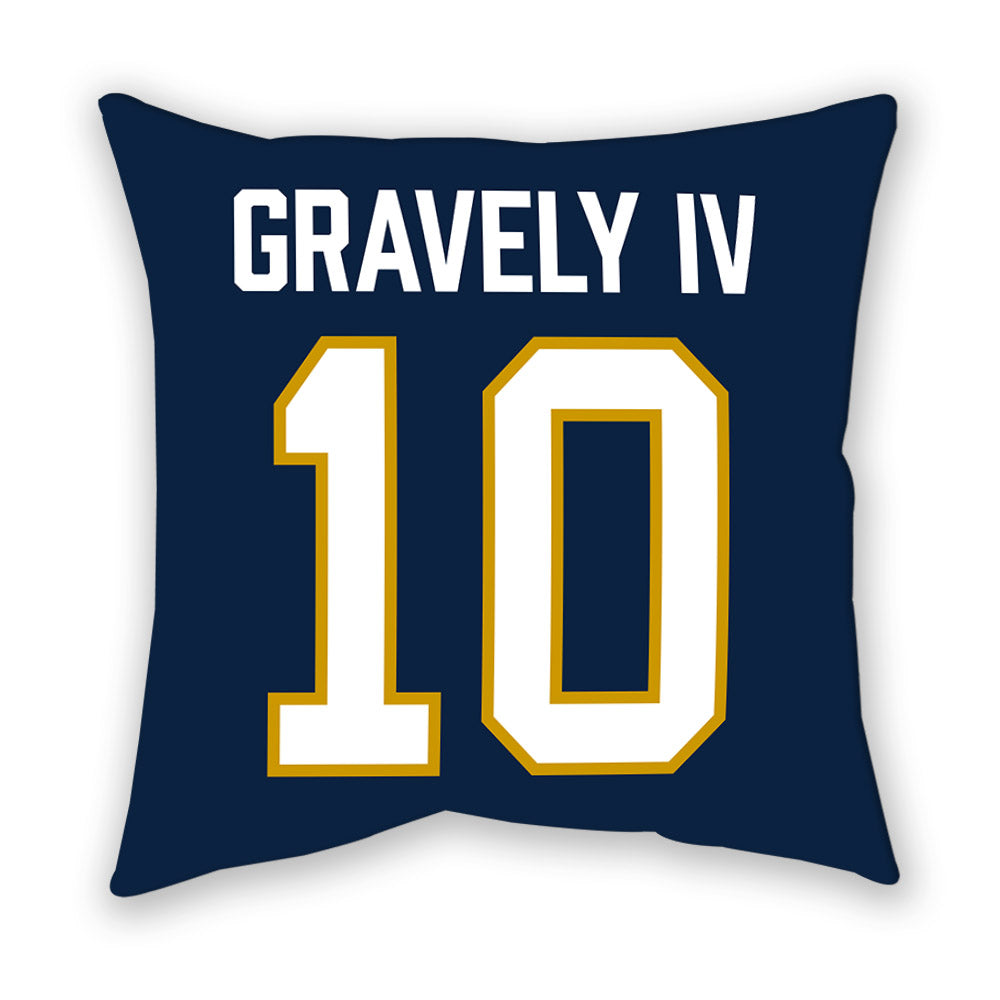 Notre Dame - NCAA Baseball : Warren Gravely IV - Pillow-1