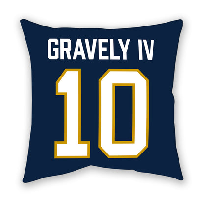 Notre Dame - NCAA Baseball : Warren Gravely IV - Pillow-1