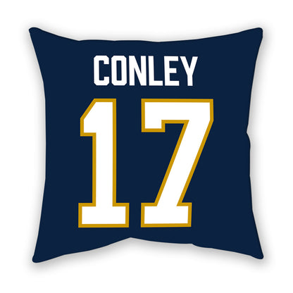 Notre Dame - NCAA Women's Lacrosse : Angie Conley - Pillow-1
