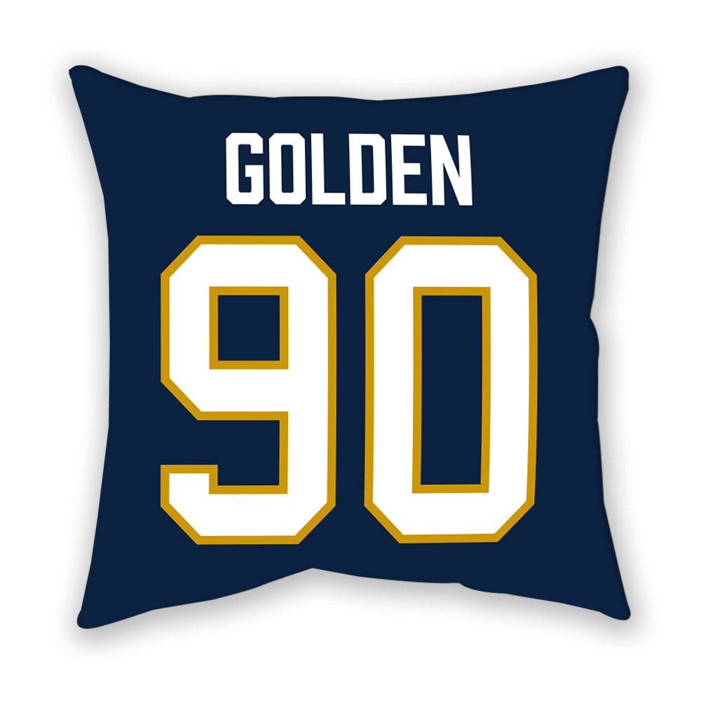 Notre Dame - NCAA Football : Elijah Golden - Pillow-1
