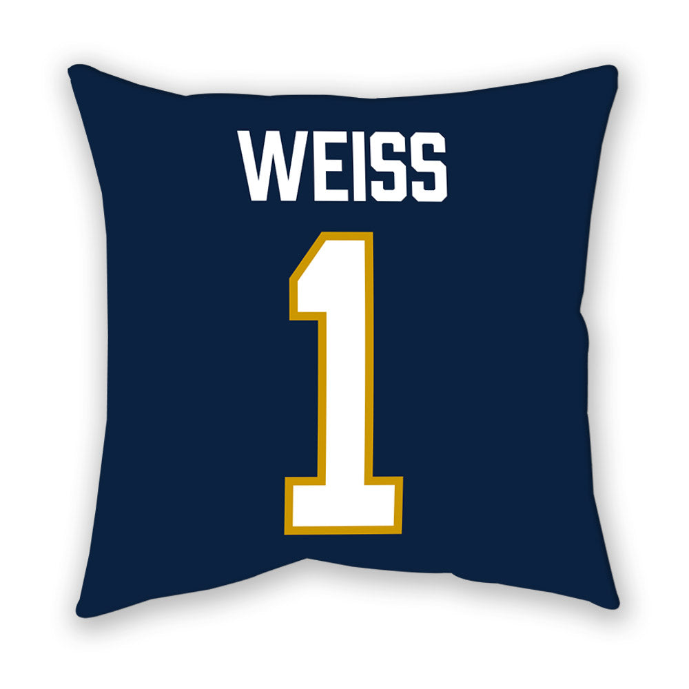 Notre Dame - NCAA Softball : Brianne Weiss - Pillow-1
