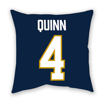 Notre Dame - NCAA Men's Ice Hockey : Michael Quinn - Pillow-1