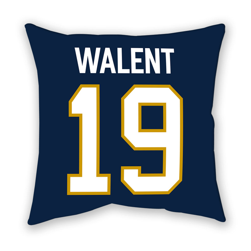 Notre Dame - NCAA Men's Soccer : Vlad Walent - Pillow-1