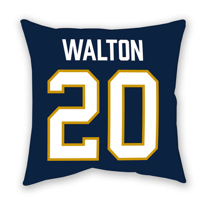 Notre Dame - NCAA Football : Jonaz Walton - Pillow-1