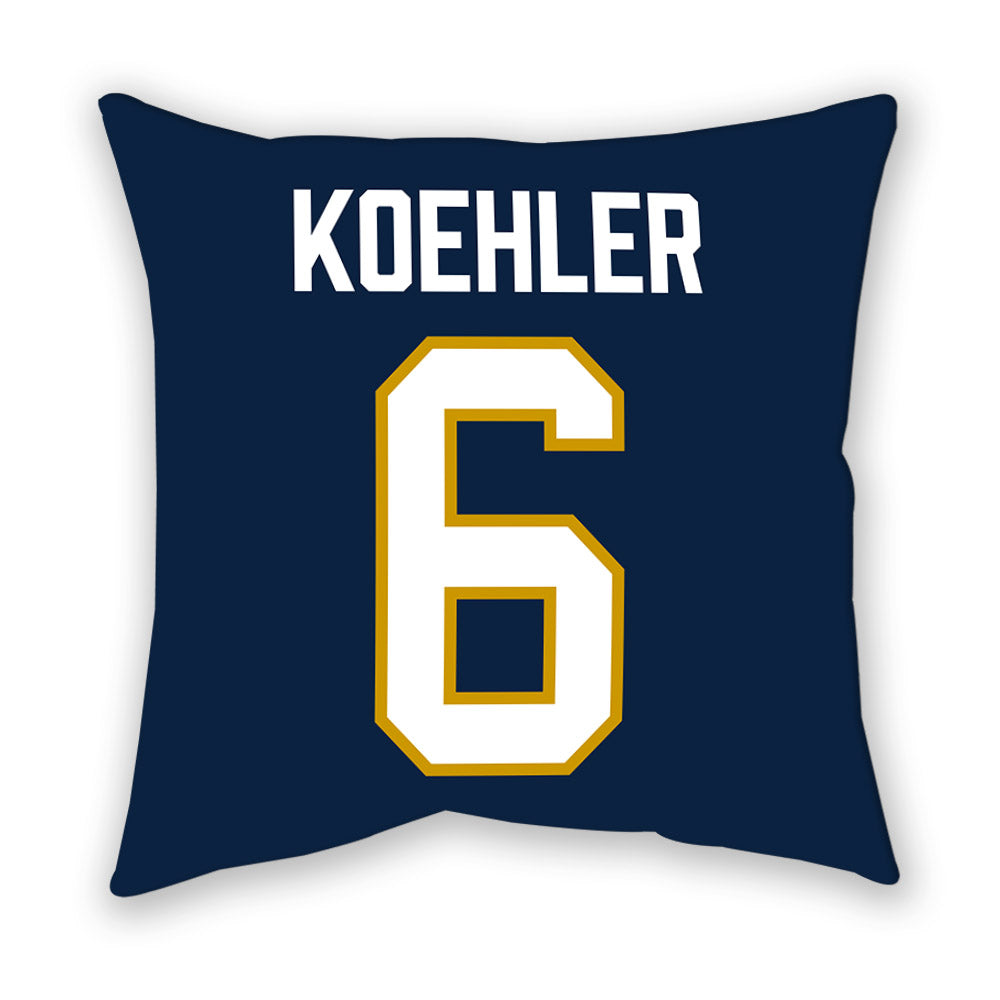 Notre Dame - NCAA Men's Basketball : Brady Koehler - Pillow-1