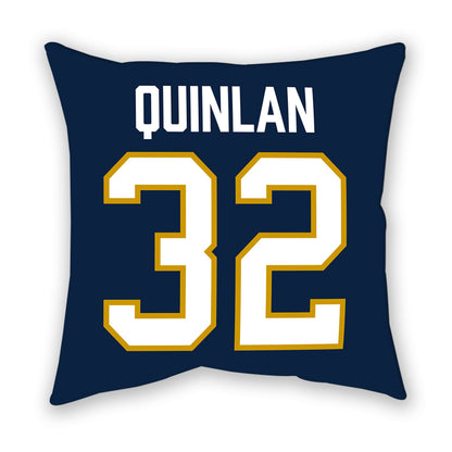 Notre Dame - NCAA Men's Ice Hockey : Patrick Quinlan - Pillow-1