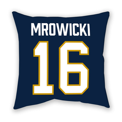 Notre Dame - NCAA Women's Soccer : Meghan Mrowicki - Pillow-1