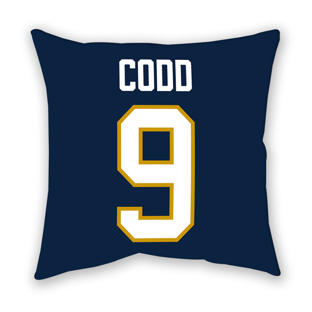 Notre Dame - NCAA Women's Soccer : Charlie Codd - Pillow-1