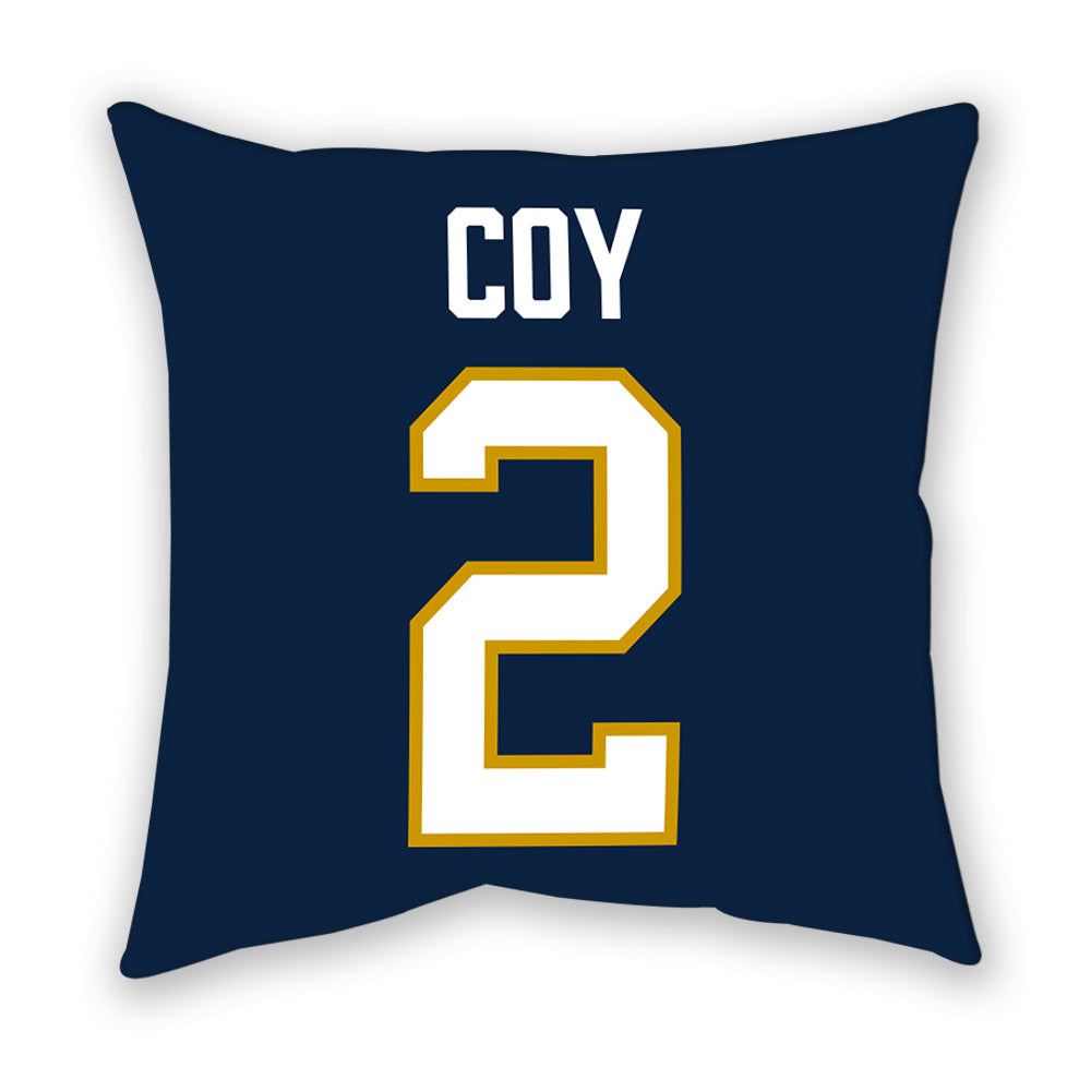 Notre Dame - NCAA Baseball : Noah Coy - Pillow-1