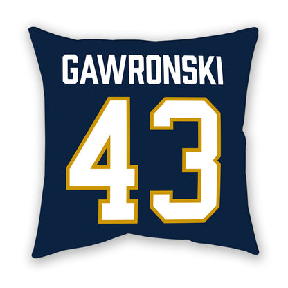 Notre Dame - NCAA Women's Lacrosse : Avery Gawronski - Pillow-1