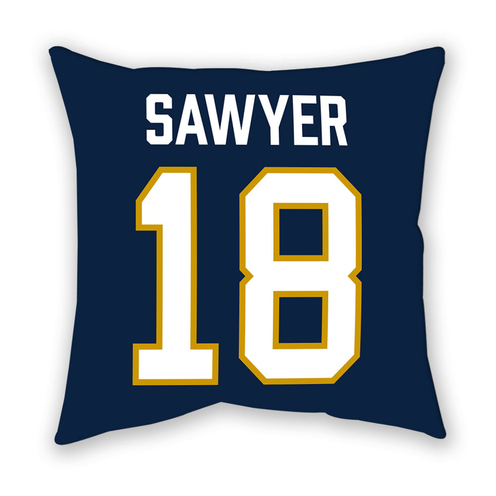 Notre Dame - NCAA Men's Soccer : Thaddeus Sawyer - Pillow-1